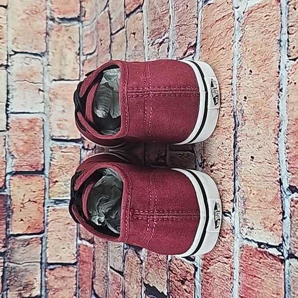 VANS CLASSIC LOWTOP SHOES, WOMANS SIZE 6 GUC - Picture 8 of 11